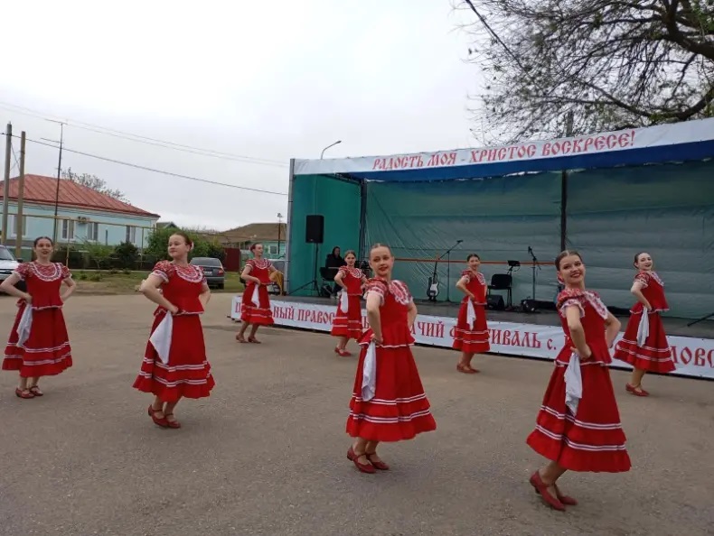В минувшее воскресенье в селе Петропавловском состоялся «Пасхальный Казачий фестиваль».
