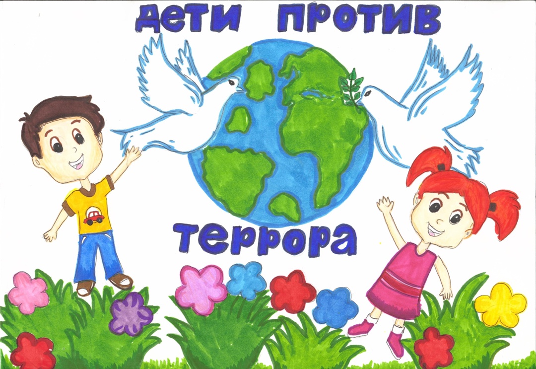 Подвели итоги окружного конкурса плакатов среди обучающихся 5-8 классов «Мы против террора».