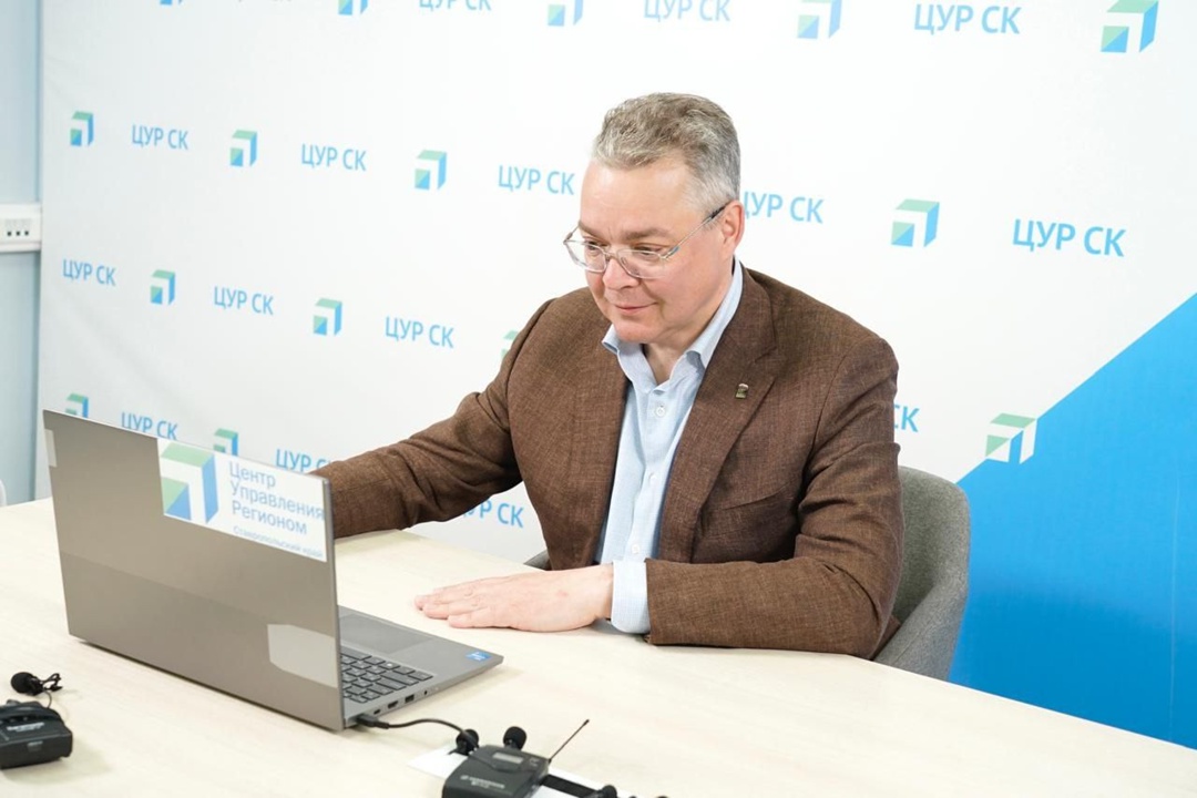 Прямая линия Губернатора Ставропольского края.